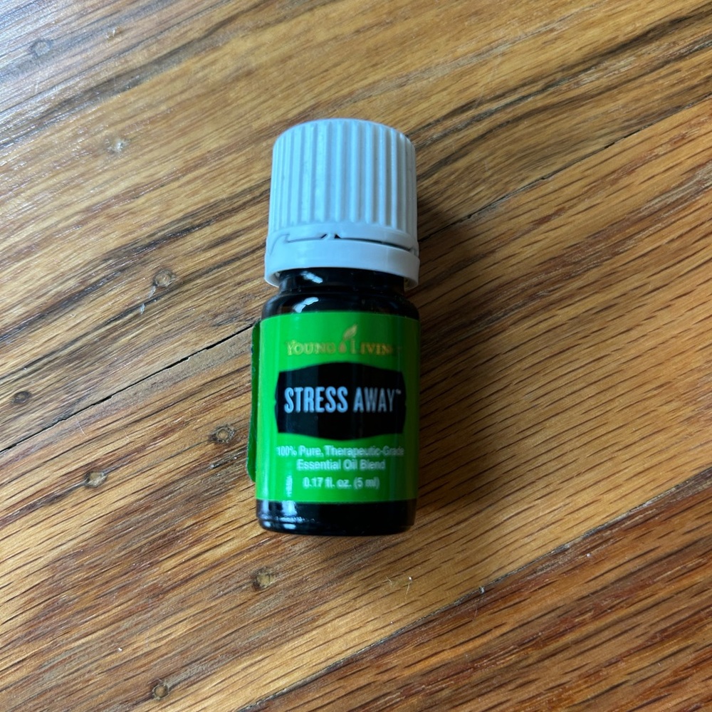 Young Living Stress Away Oil - Green and White